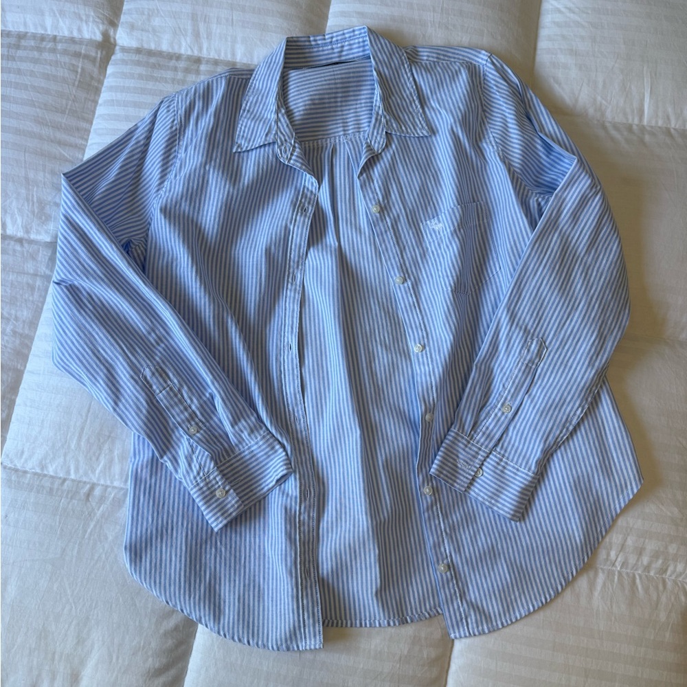 Abercombie & Fitch striped button up